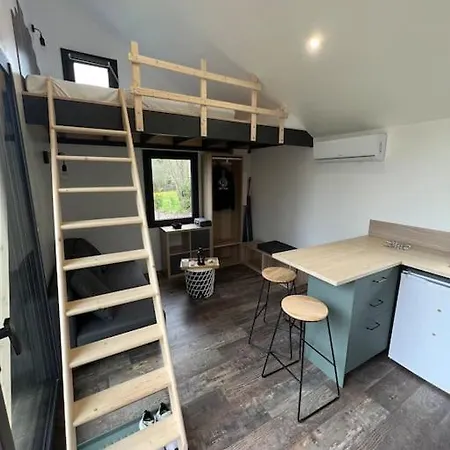 Tiny House L'oeil Des Domes Chalet Saint-Pierre-le-Chastel