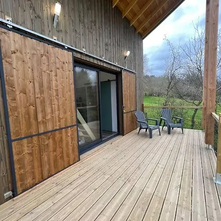 Tiny House L'oeil Des Domes Chalet Saint-Pierre-le-Chastel