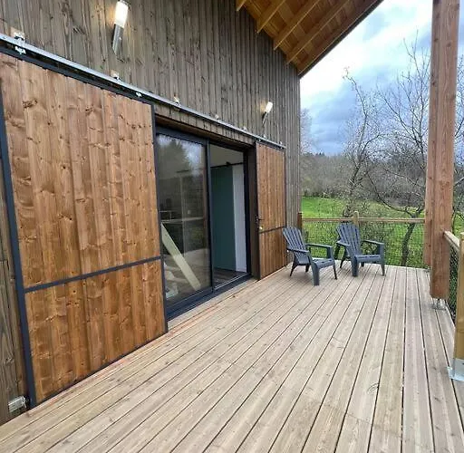 Tiny House L'oeil Des Domes Chalet Saint-Pierre-le-Chastel